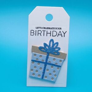 Happy Birthday Present Gift Tag Image