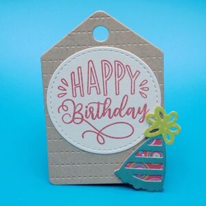 Happy Birthday Party Gift Tag Image